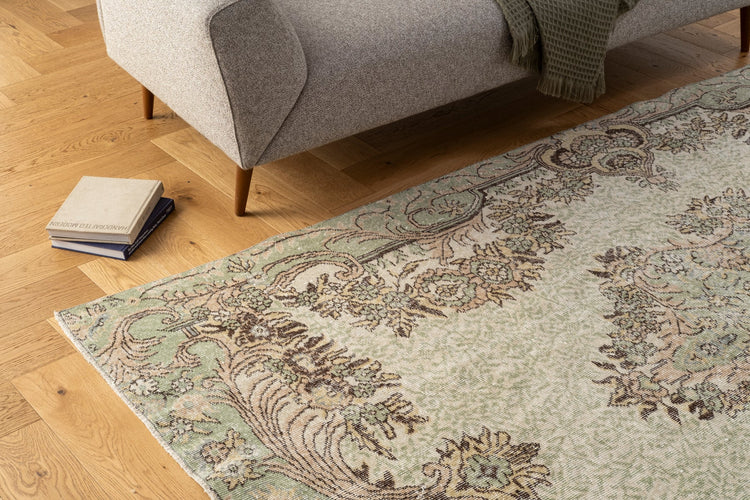 Vintage Distressed Rug Sylrene
