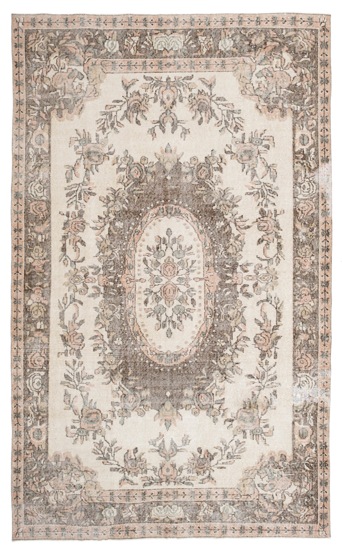 Vintage Distressed Rug Felanir