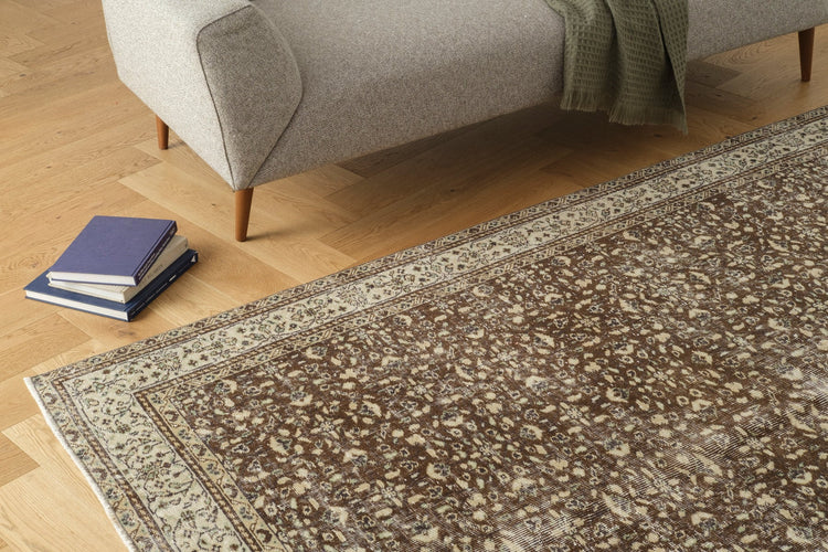 Vintage Distressed Rug Takamasa