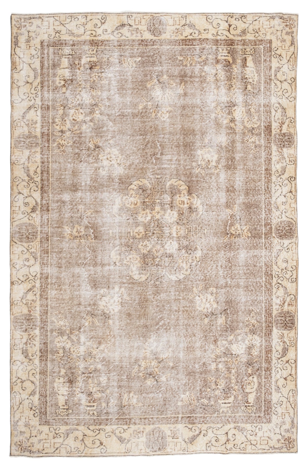 Vintage Distressed Rug Evlial