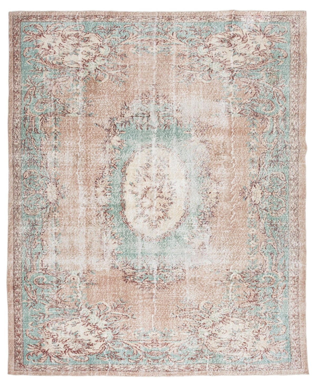 Vintage Distressed Rug Ivral