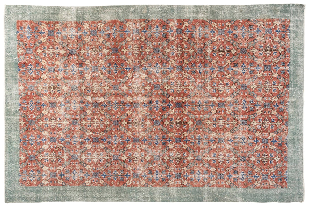 Vintage Distressed Rug Sivakumaran