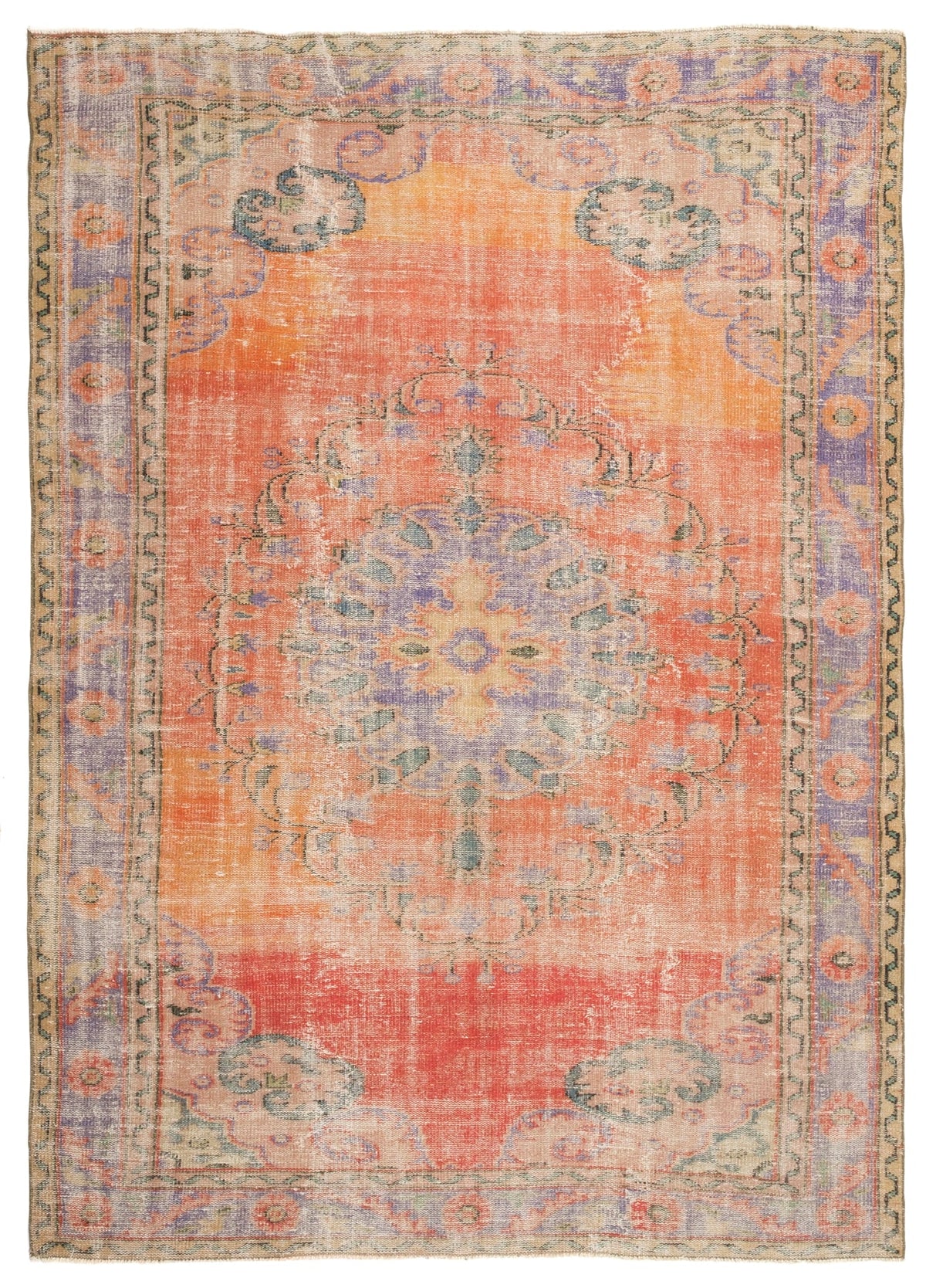 Vintage Distressed Rug Daichi