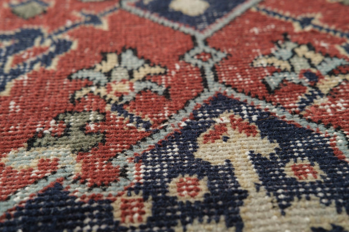 Vintage Distressed Rug Estefano
