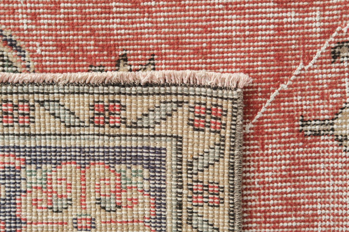 Vintage Distressed Rug Kazushige