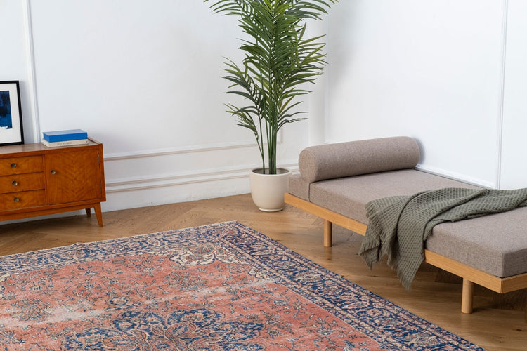 Vintage Distressed Rug Delsar