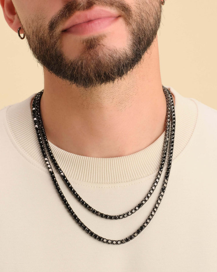Tennis Chain Stack Round Cut - JAXXON