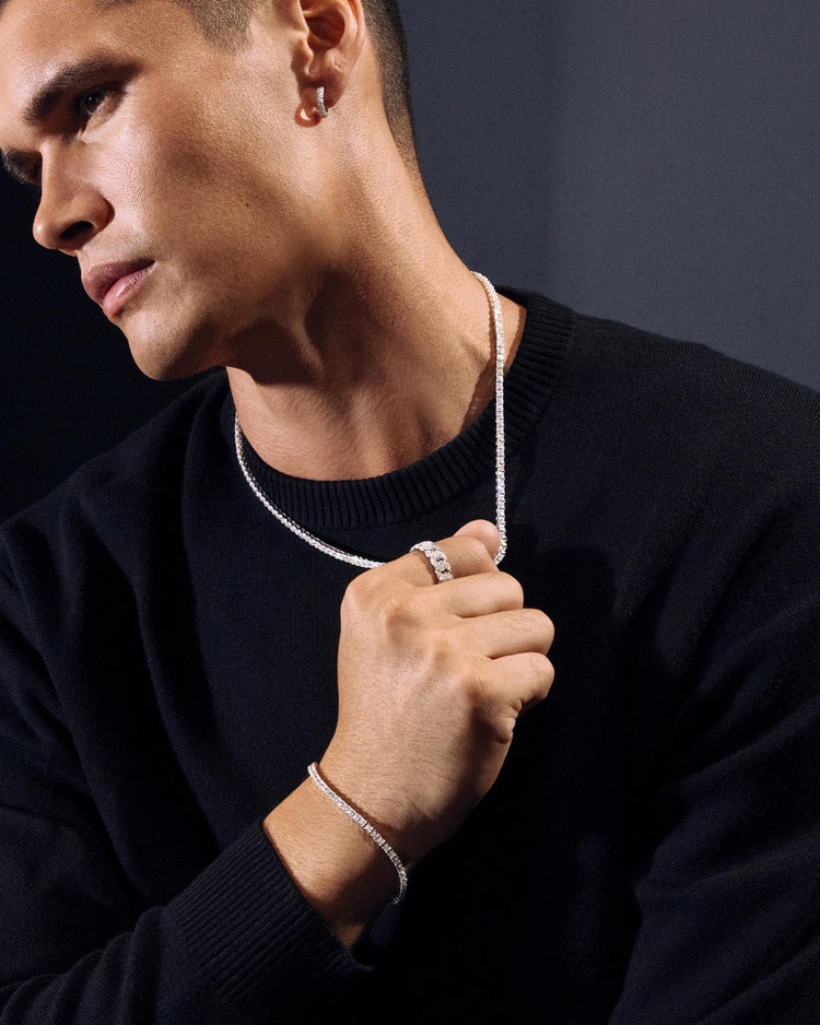 Tennis Chain Square Cut