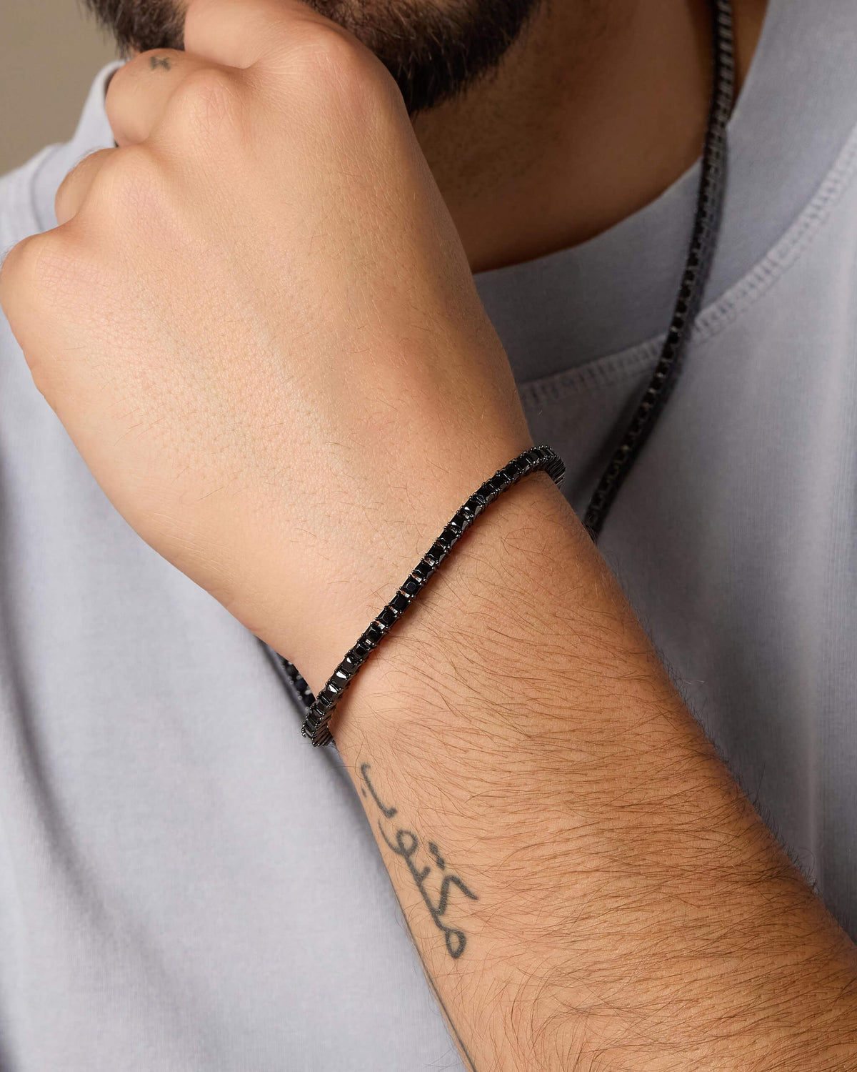 Tennis Bracelet Square Cut - JAXXON