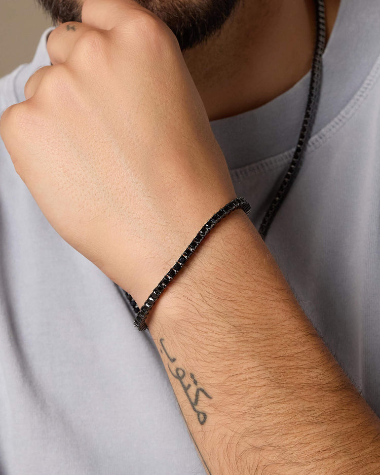Tennis Bracelet Square Cut - JAXXON