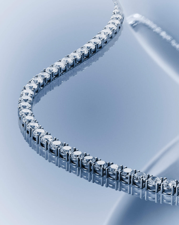 Women's Cuban + Tennis Chain Stack 3mm + 3mm