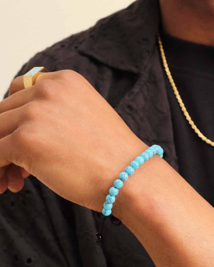 Turquoise Beaded Bracelet - JAXXON