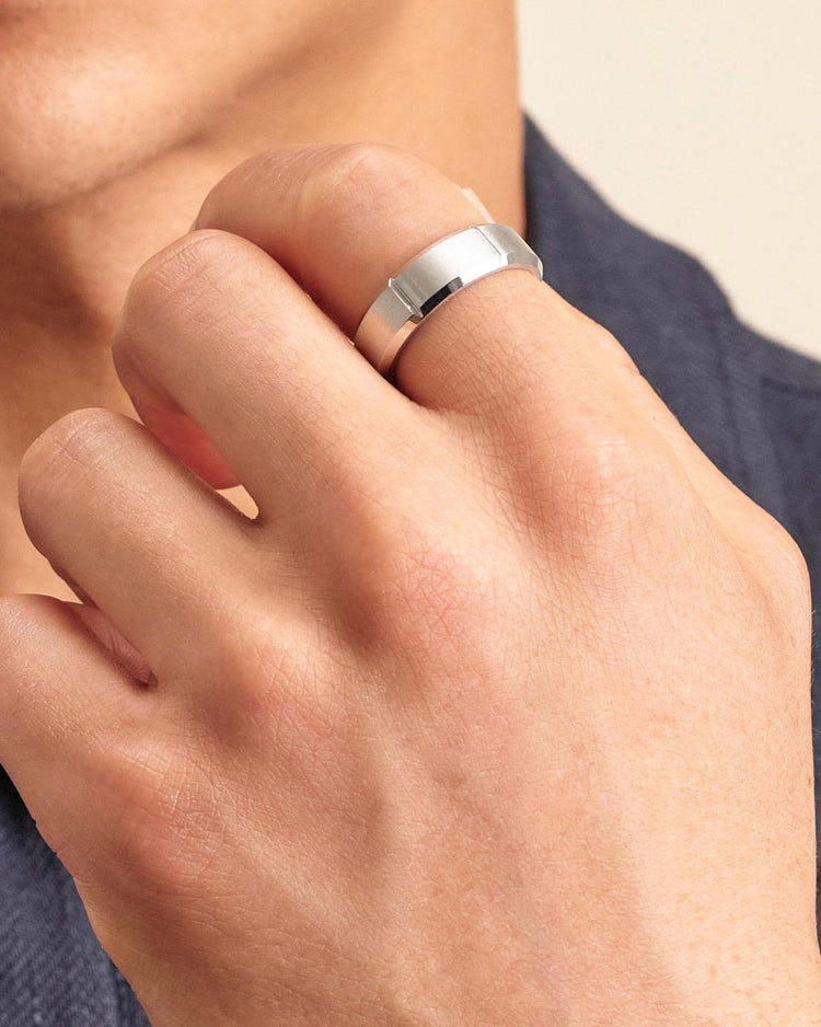 Wilshire Ring Silver - JAXXON