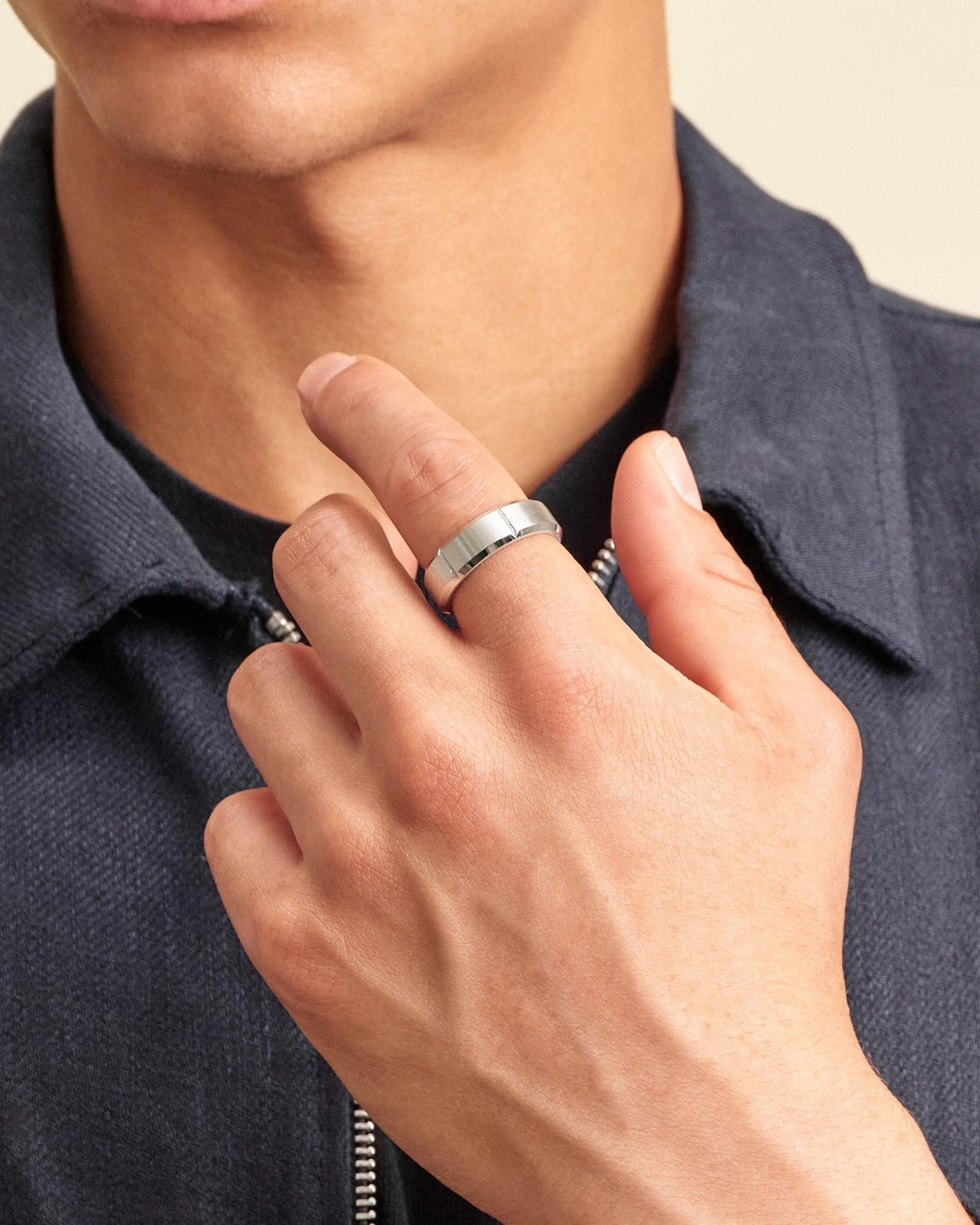 Wilshire Ring Silver - JAXXON