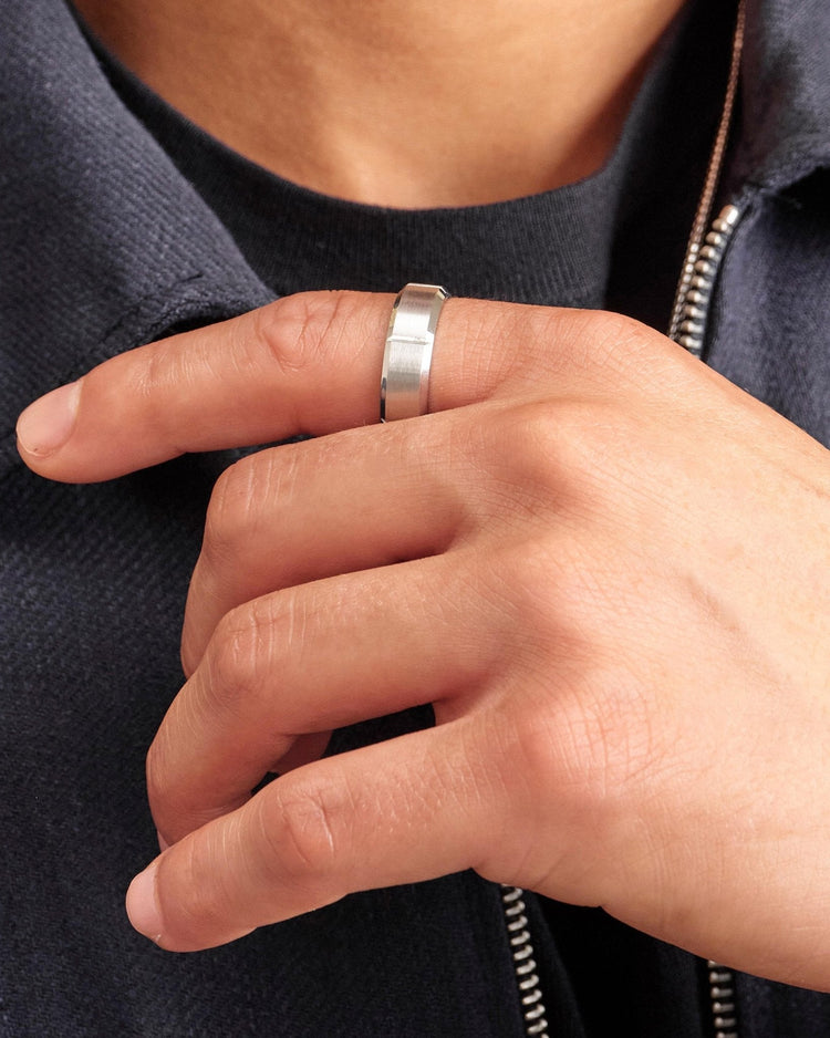 Wilshire Ring Silver - JAXXON