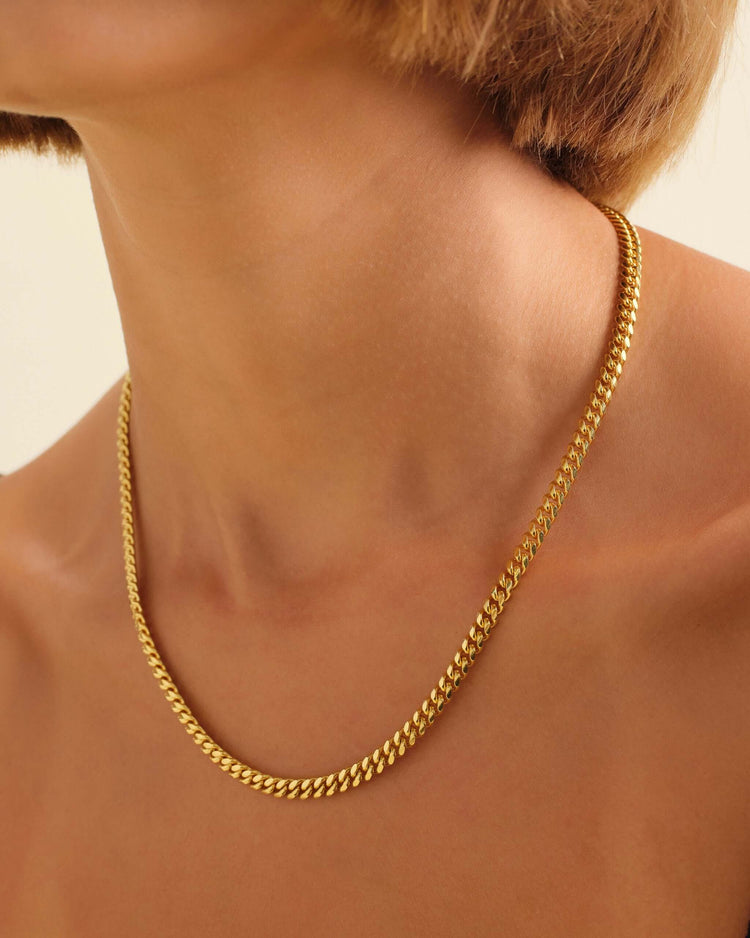 Women's Cuban Link Chain 5mm - JAXXON