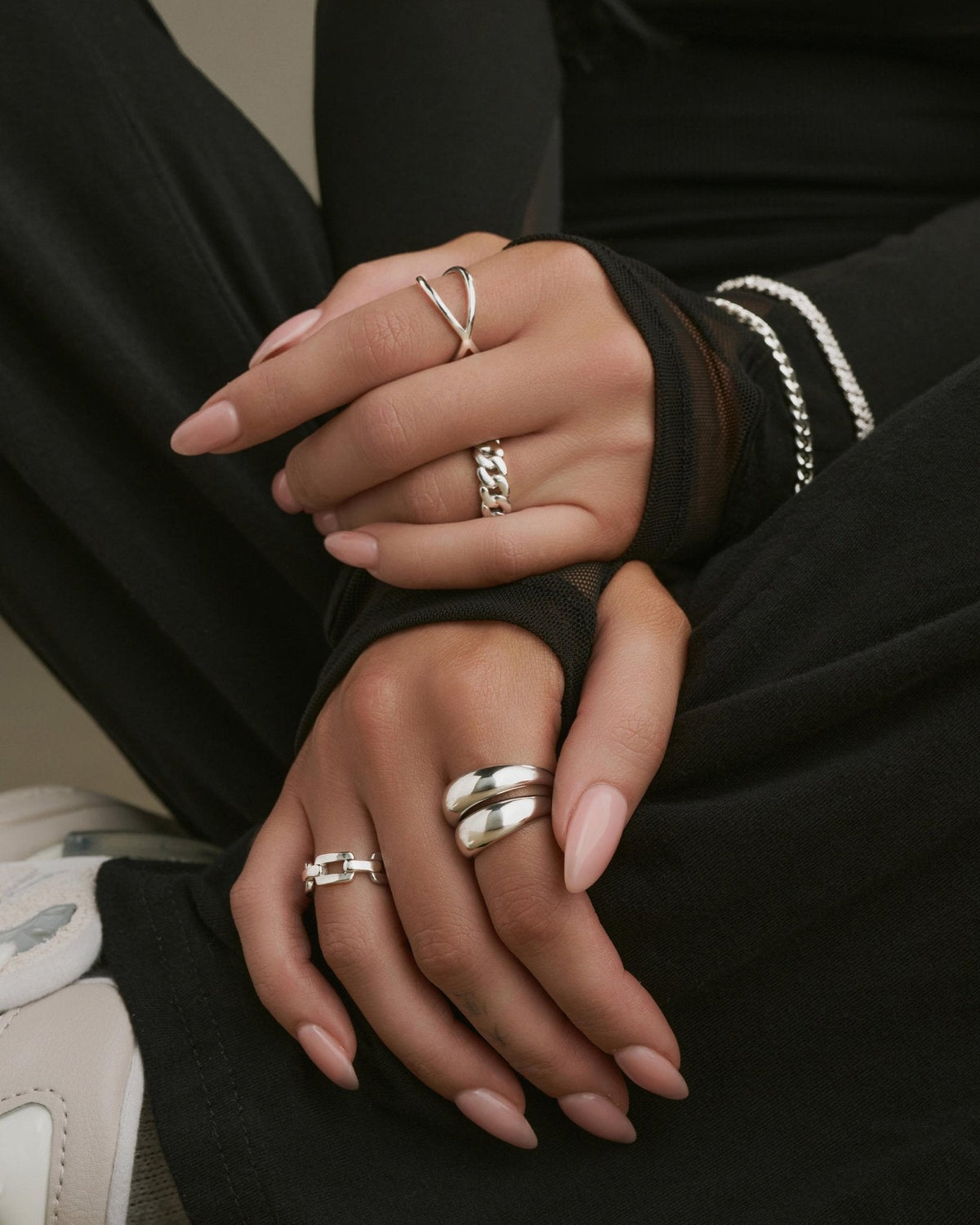 Women's Dome Ring Silver - JAXXON