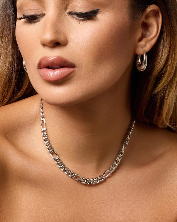 Women's Figaro Chain 8mm - JAXXON