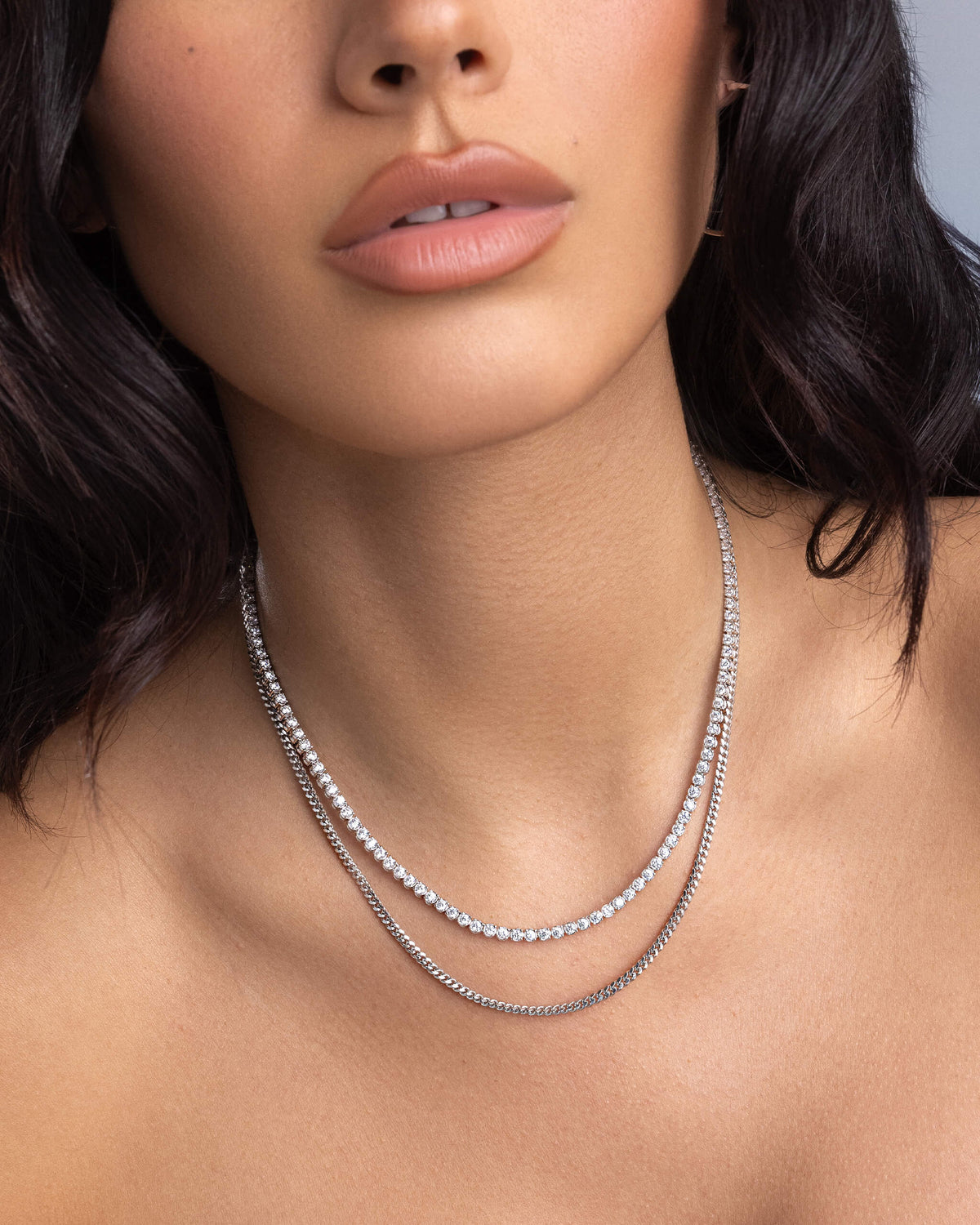 Women's Tennis Chain Round Cut 3mm - JAXXON
