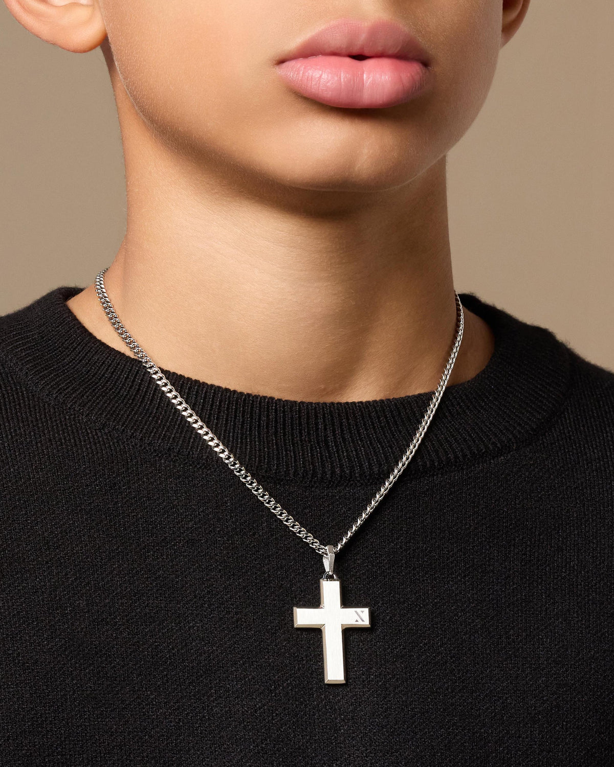 Youth Mosaic Cross Pendant