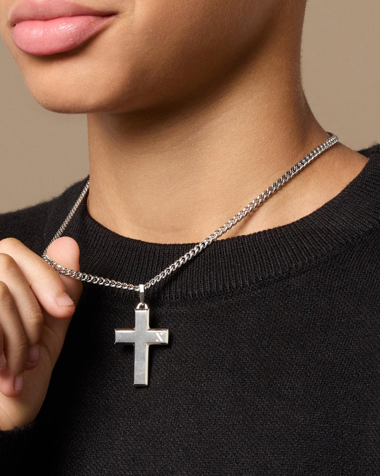 Youth Mosaic Cross Pendant