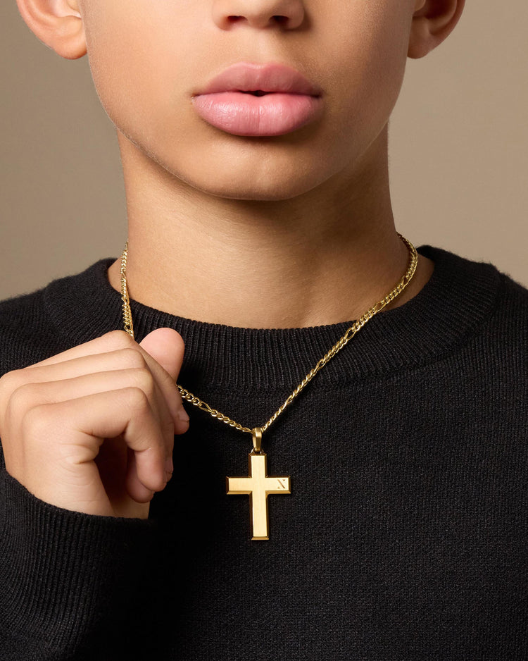 Youth Mosaic Cross Pendant
