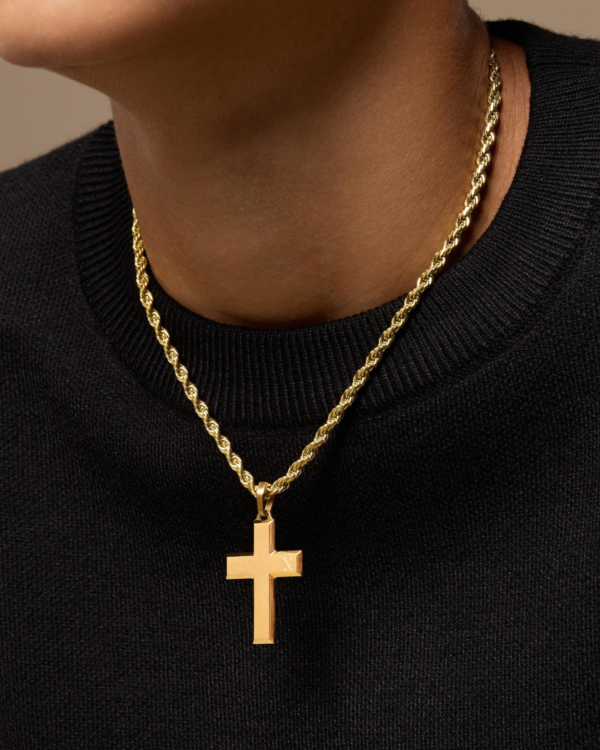 Youth Mosaic Cross Pendant