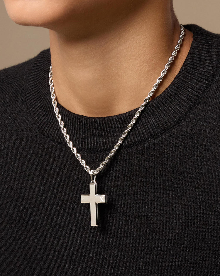 Youth Mosaic Cross Pendant
