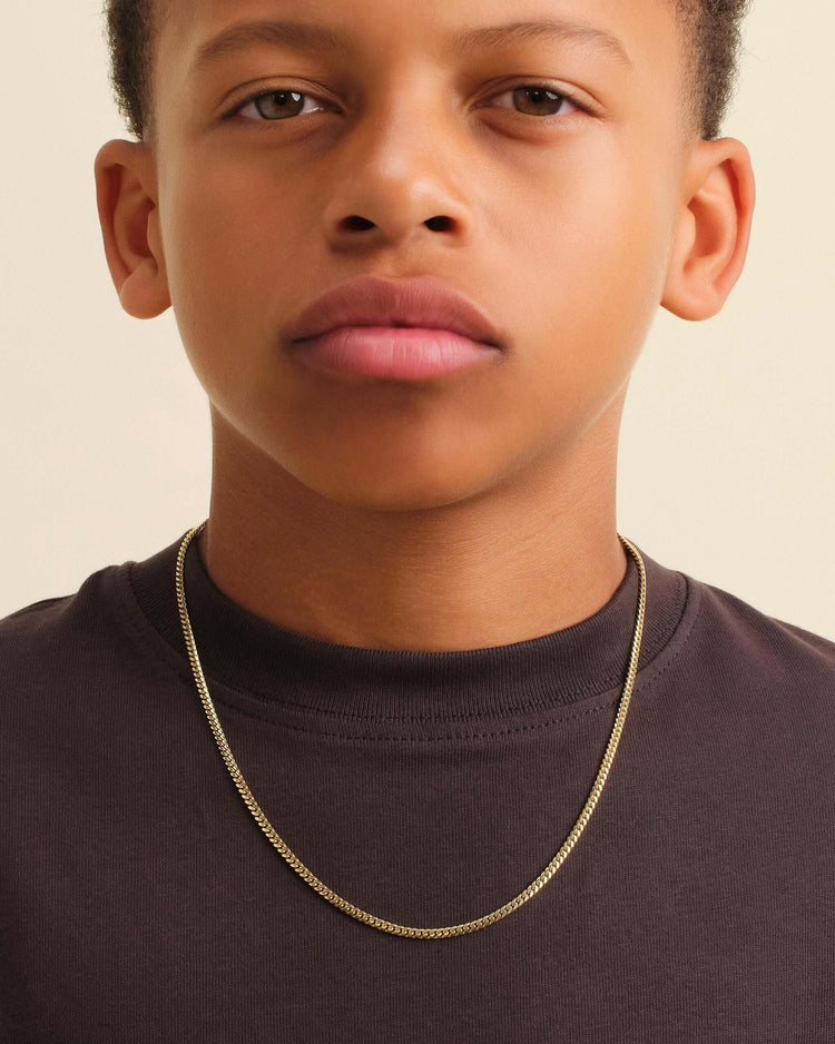 Youth Cuban Link Chain 3mm - JAXXON