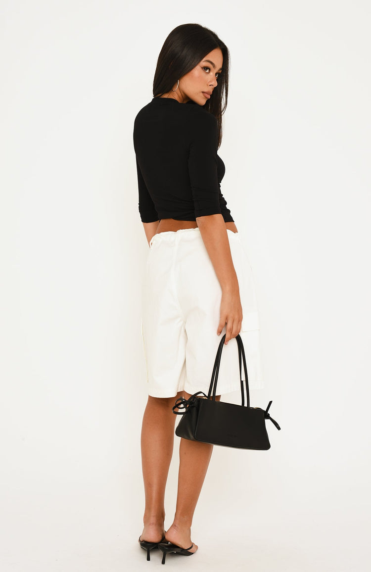 Always In Hindsight Cargo Shorts White
