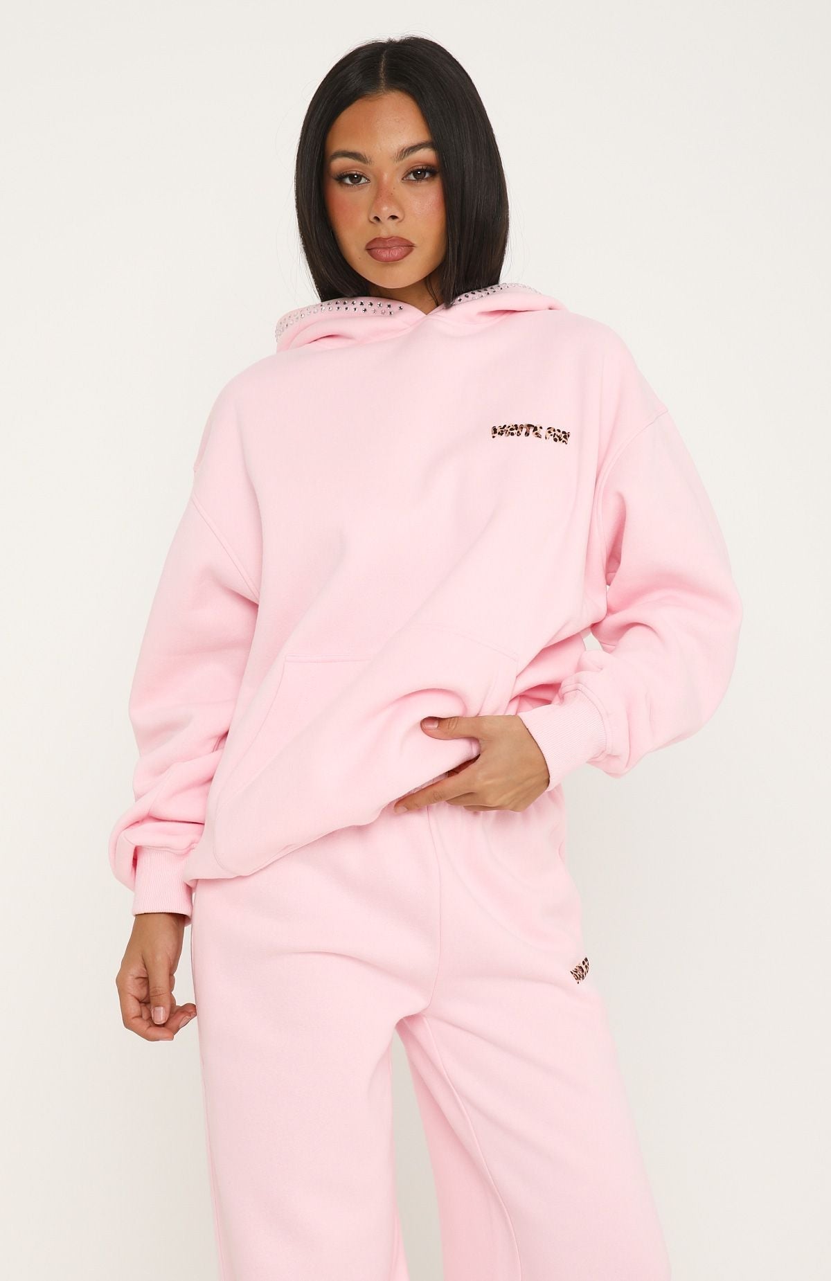 Vivid Light Oversized Hoodie Posy