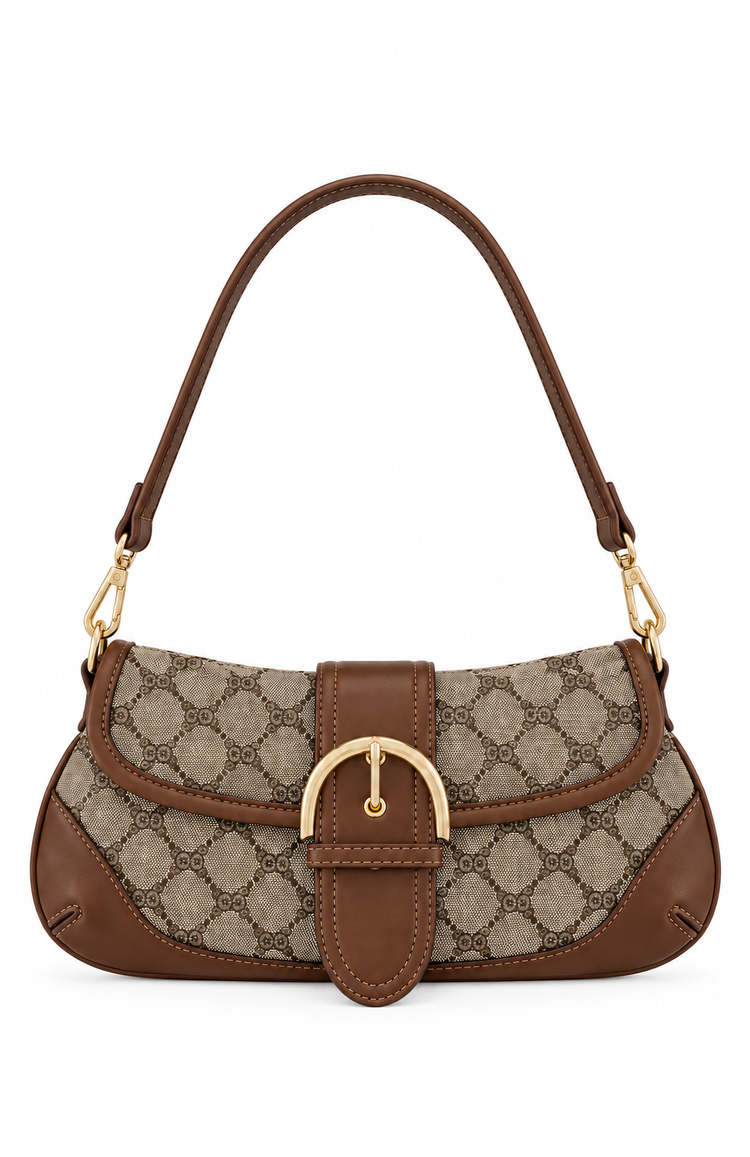 Harriet Shoulder Bag Light Brown