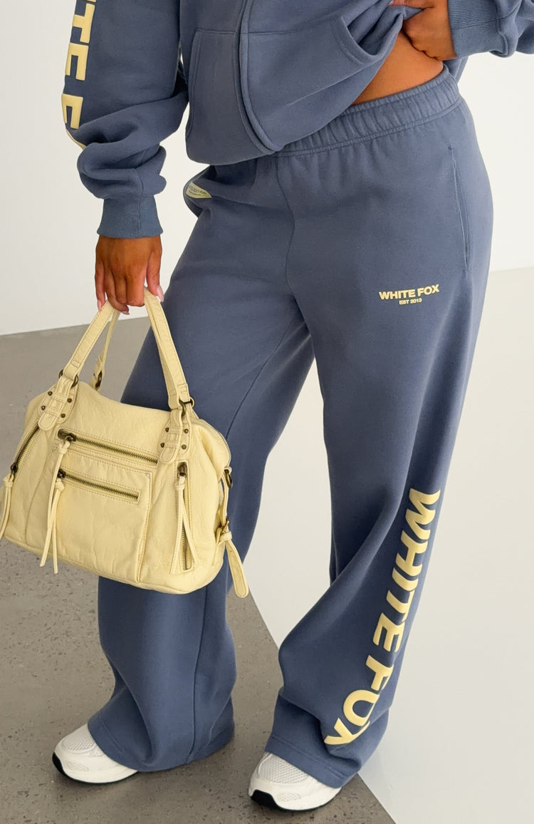 Higher Ground Wide Leg Sweatpants Ocean