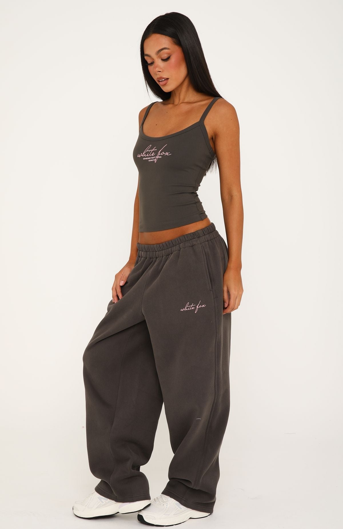 Know What You Want Barrel Leg Sweatpants Volcanic