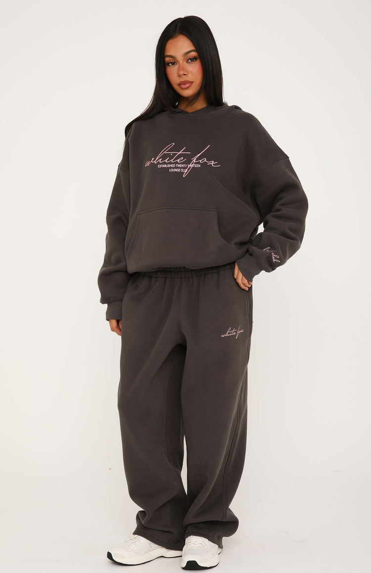 Know What You Want Oversized Hoodie Volcanic