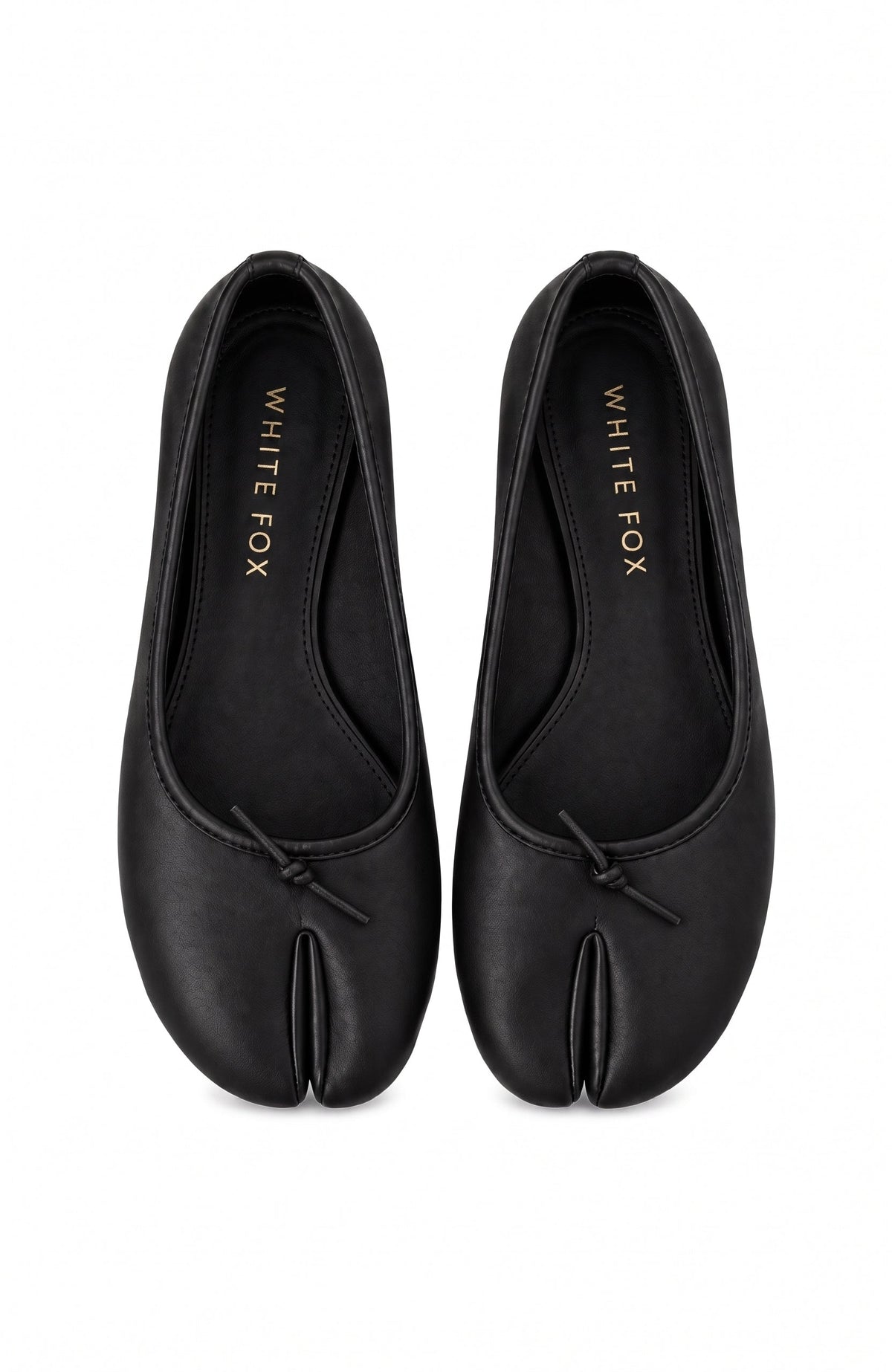 Kellee Tabi Ballet Flats Black PU