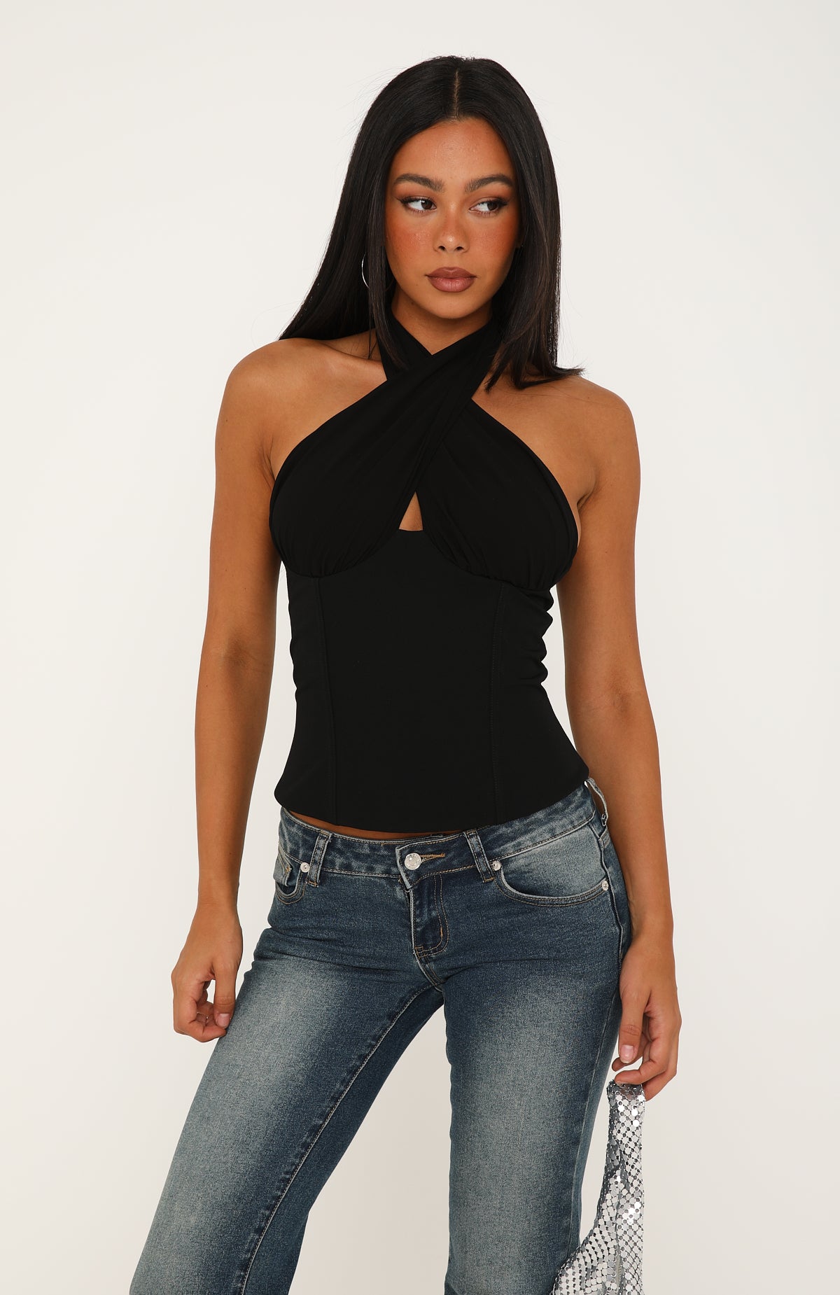Lover Girl Era Bustier Black
