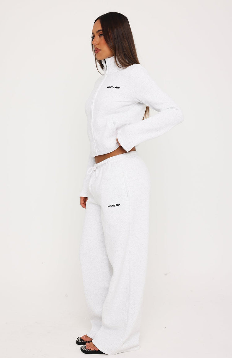 Not Changing Wide Leg Sweatpants Grey Marle