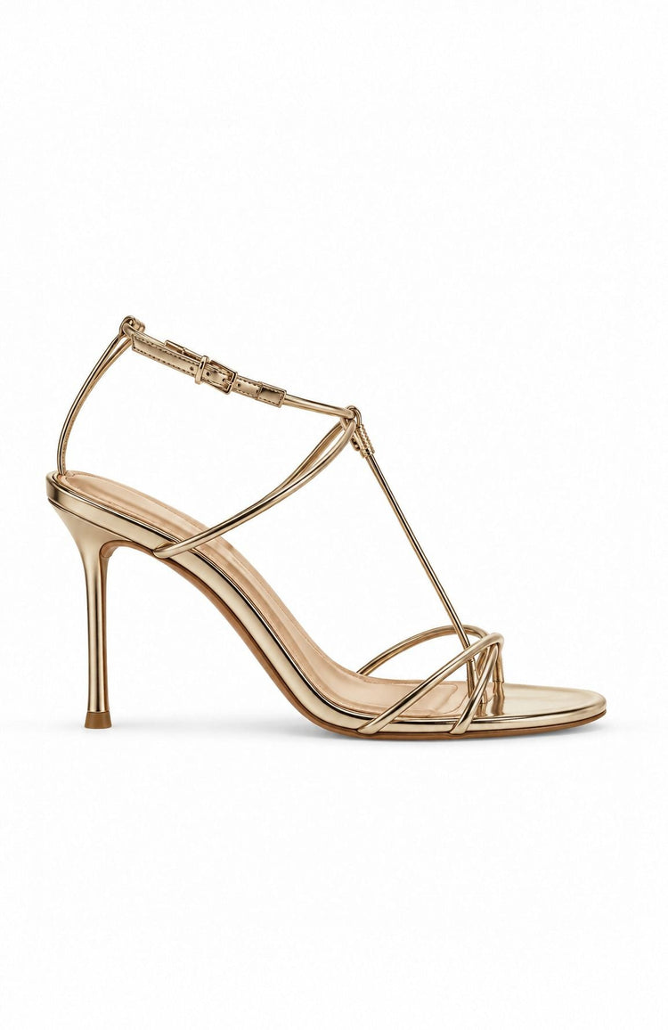 Roya Heels Gold Patent