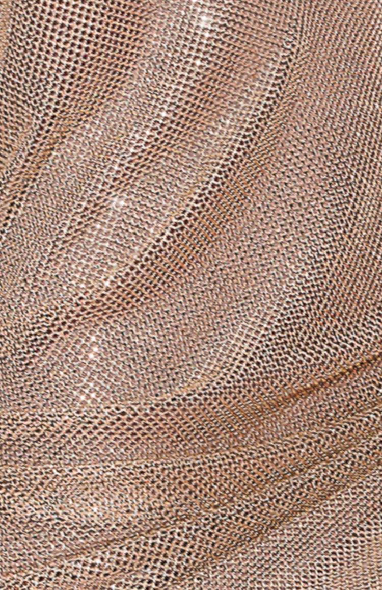 Save Me A Dance Embellished Midi Dress Gold