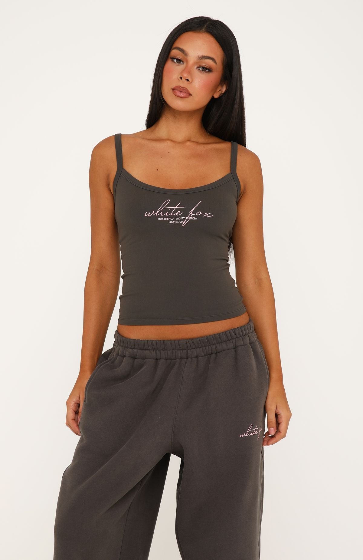 Know What You Want Singlet Top Volcanic