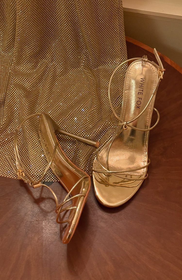 Roya Heels Gold Patent