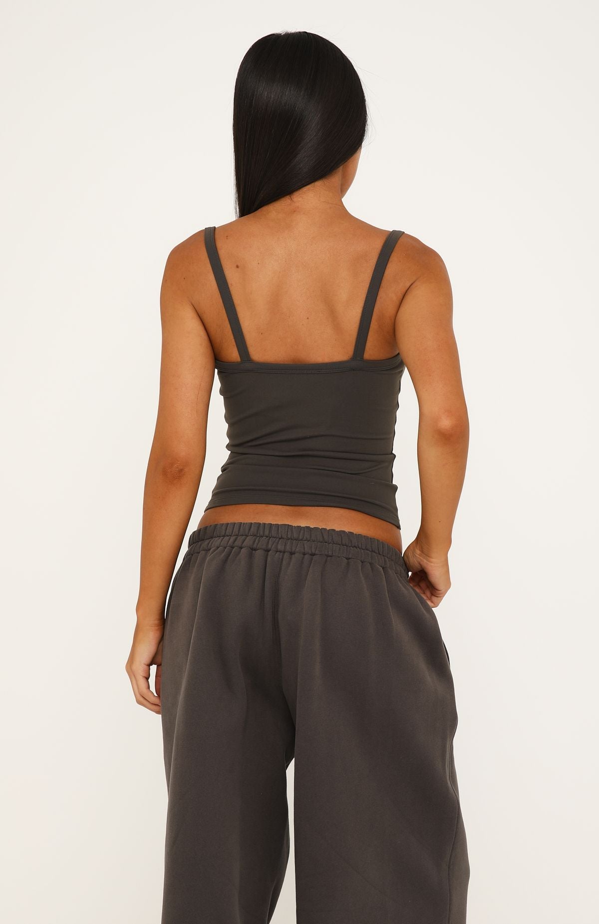 Know What You Want Singlet Top Volcanic