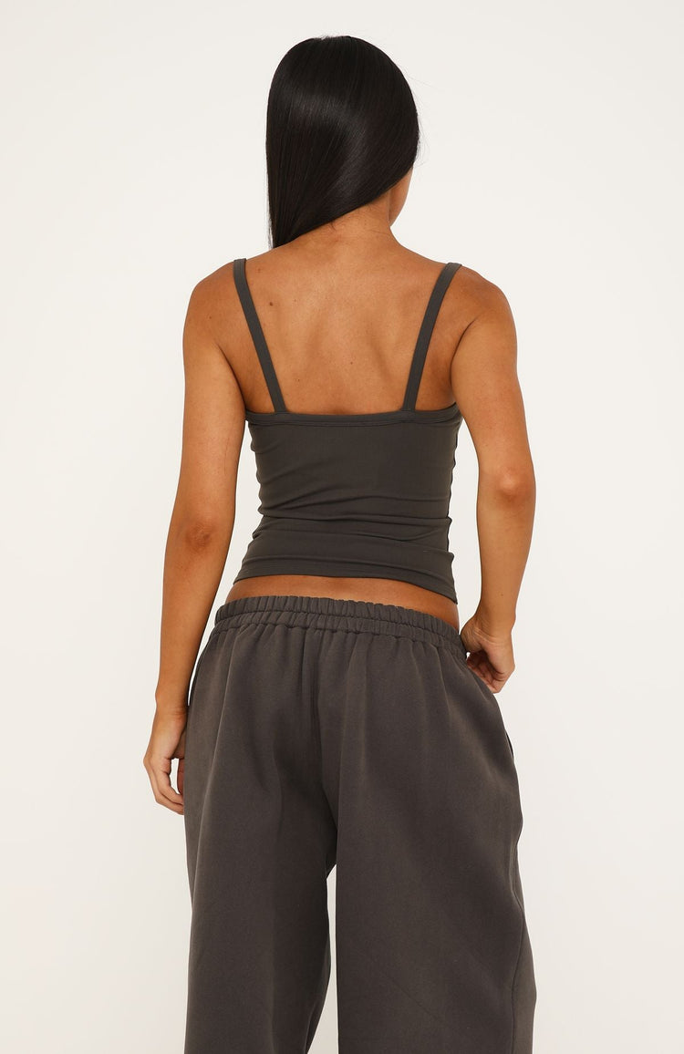 Know What You Want Singlet Top Volcanic