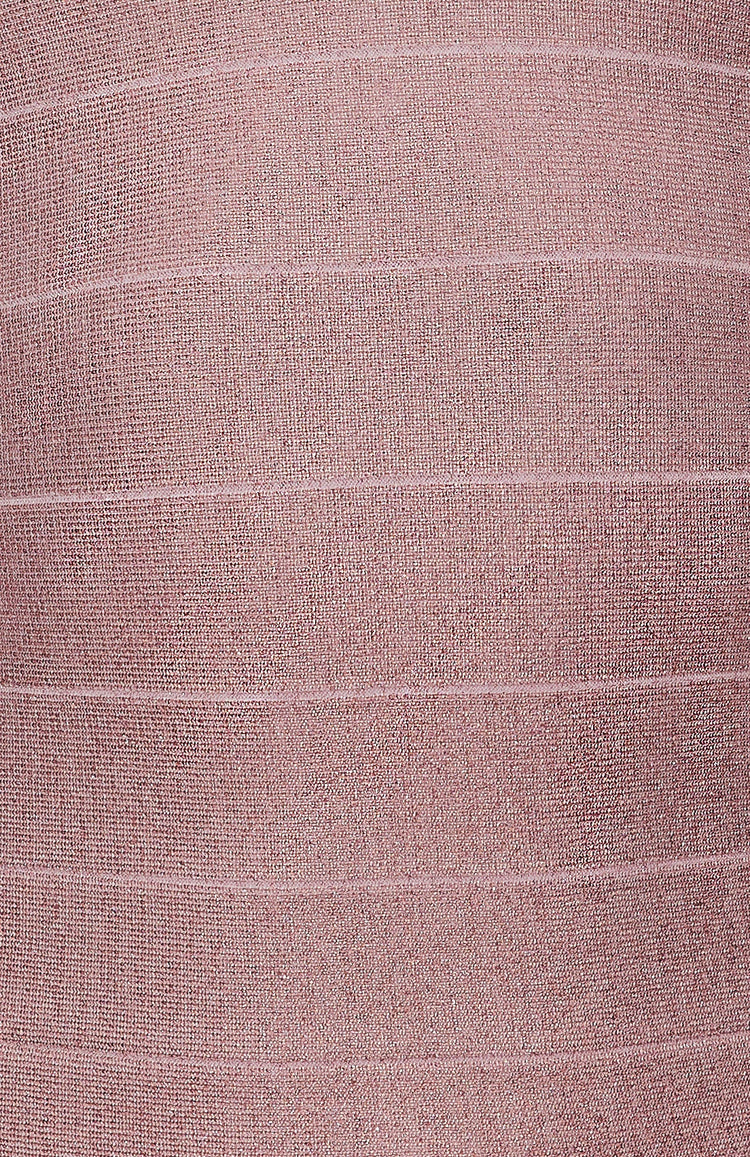 Tease Alert Bandage Mini Dress Baby Pink