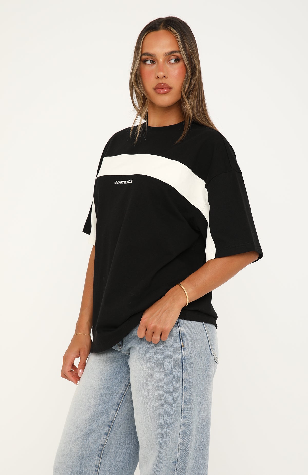 Take Another Chance Oversized Tee Black