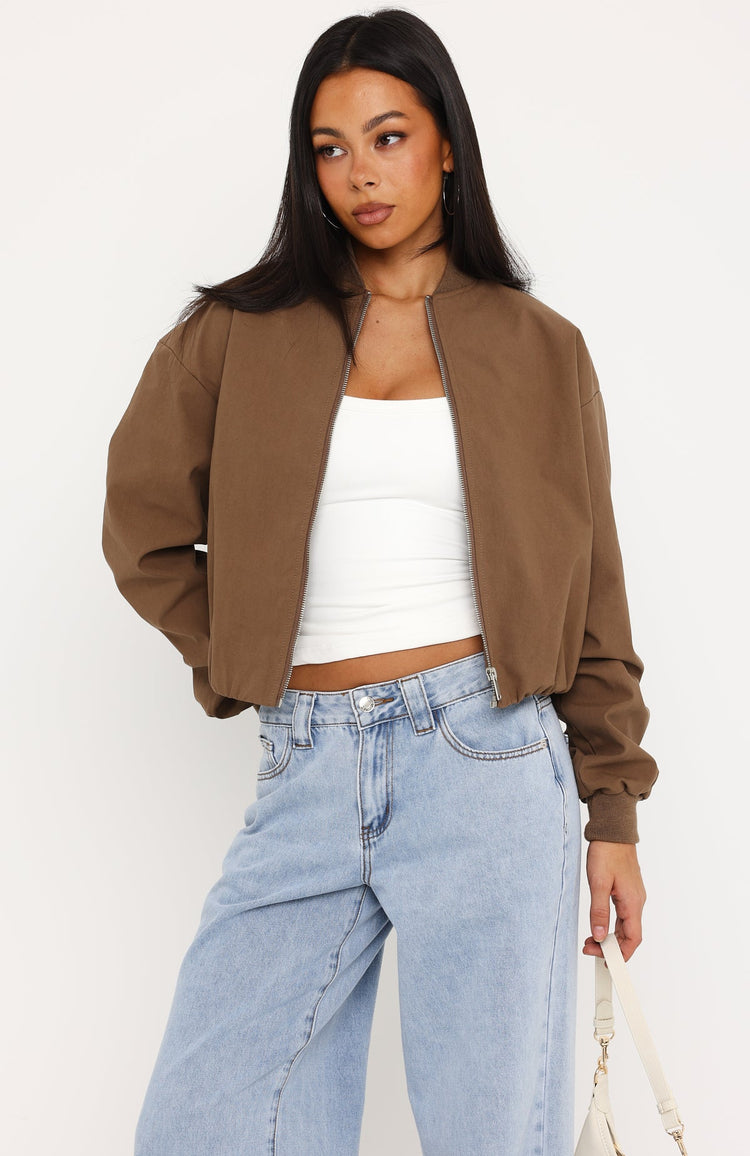 Thora Bomber Jacket Mocha