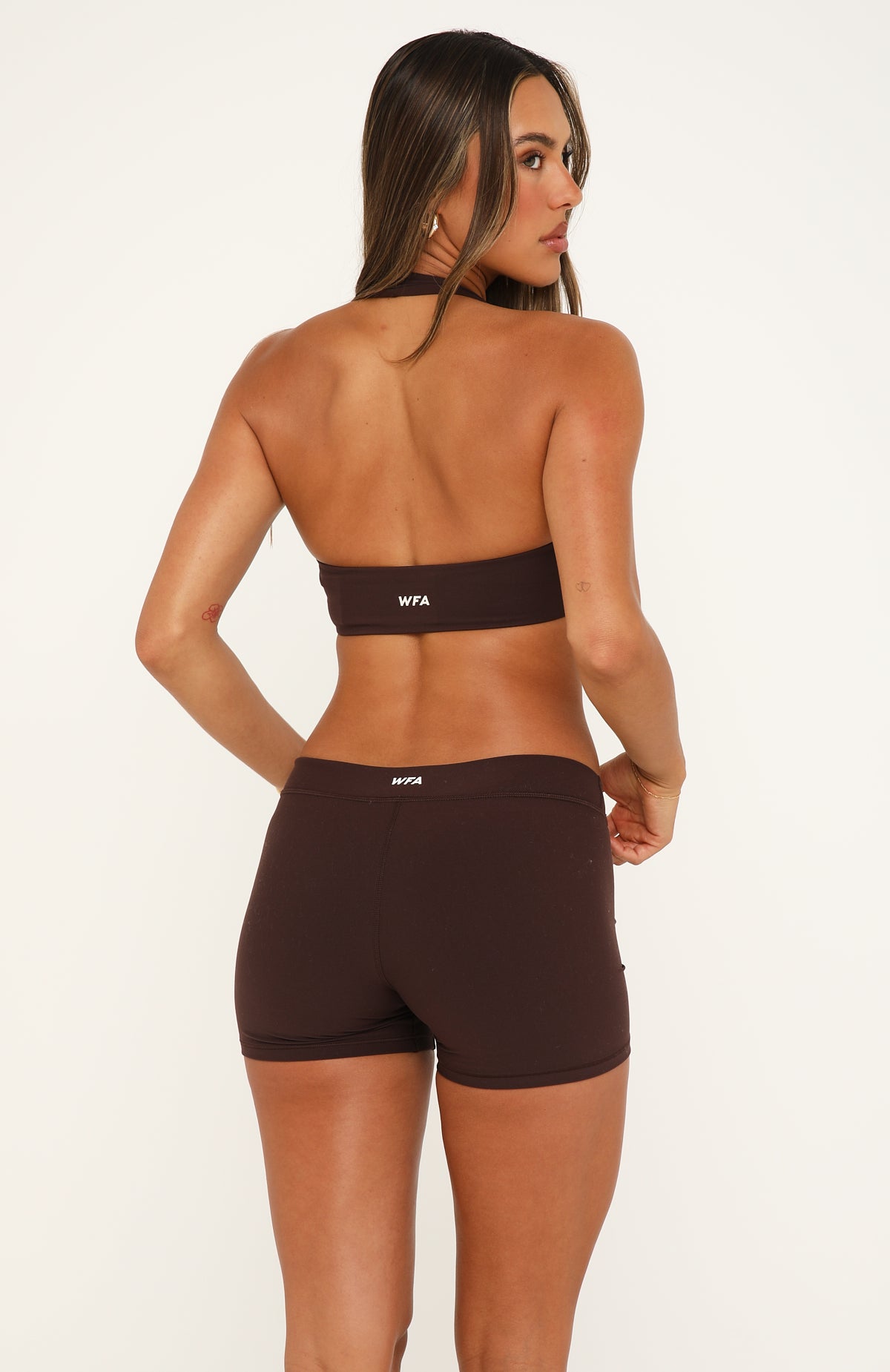 Velora Sports Bra Dark Chocolate/Cream