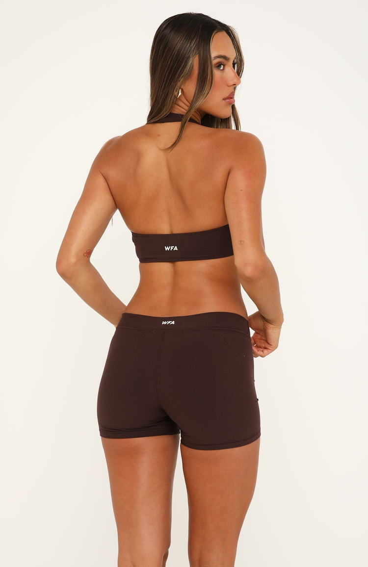 Velora Sports Bra Dark Chocolate/Cream