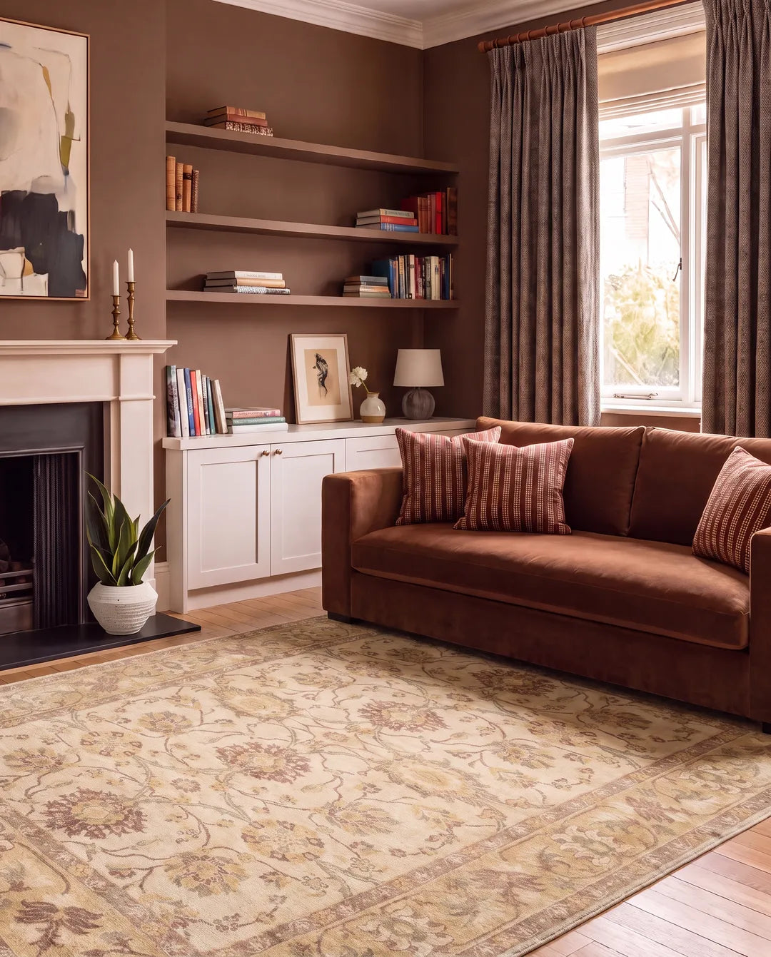 Cyrena Turkish rug lifestyle